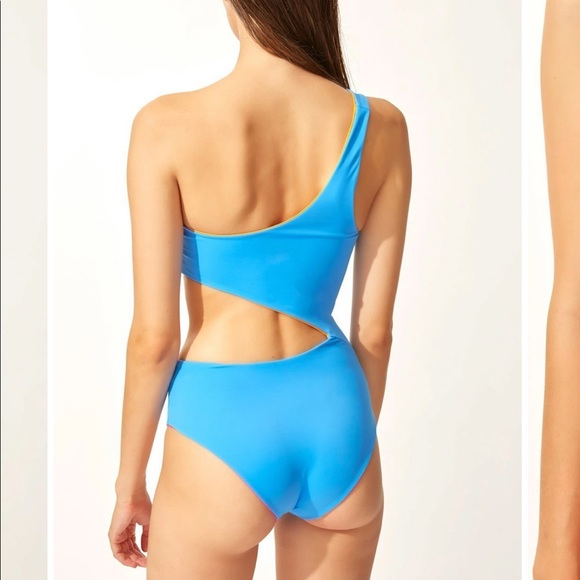 NWT SOLID & STRIPED Reversible Claudia One Piece - Picture 4 of 8